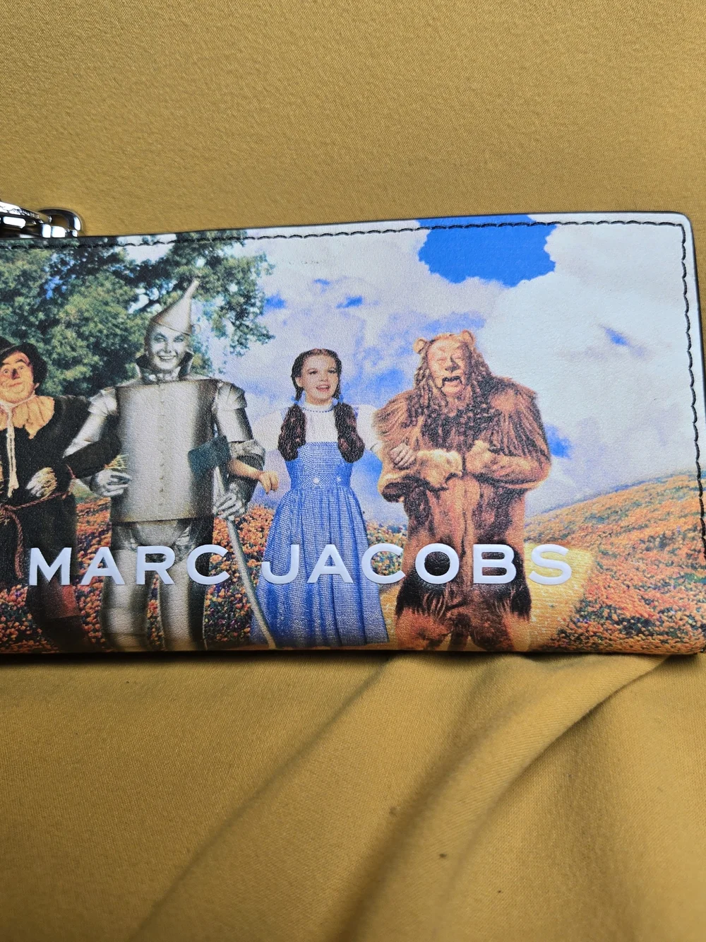 Marc Jacobs Multi-Color Dorothy Print Zip Wallet